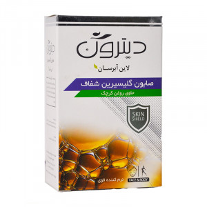 صابون گلیسیرینه شفاف دیترون 125گرم