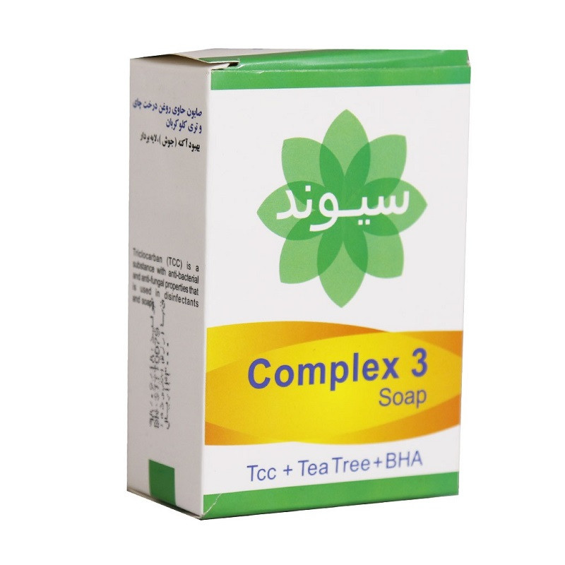 صابون کمپلکس 3 سیوند 90 گرمی