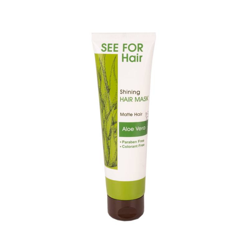 ماسک مو شفاف کننده آلوئه‌ورا Aloe vera سی فور 100 میلی لیتر