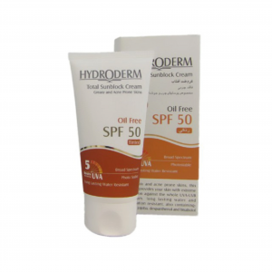 ضد آفتاب رنگی فاقد چربی هیدرودرم SPF50