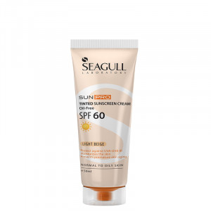 کرم ضد آفتاب رنگی بژ روشن SPF60 سی گل
