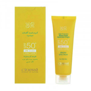 کرم ضد آفتاب +SPF 50 بدون رنگ سینره