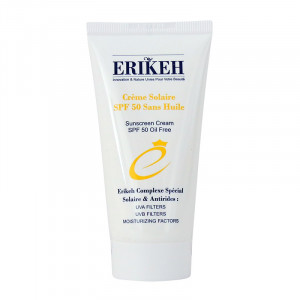 کرم ضد آفتاب بی رنگ  فاقد چربیSPF50 اریکه 50 میلی لیتر