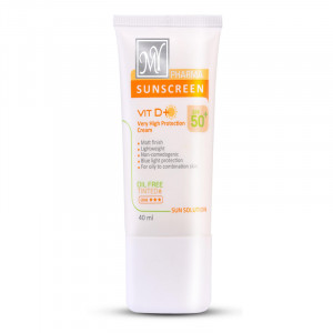 کرم ضد آفتاب رنگی SPF50 فاقد چربی سان سلوشن مای40 میلی لیتر