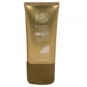 کرم ضد آفتاب پوست چرب رنگی بژ طبیعی فاقد چربی SPF30  ژوت 40 میلی لیتر