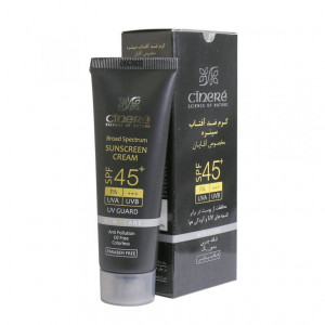کرم ضد آفتاب آقایان سینره با +SPF45 حجم 50 میل