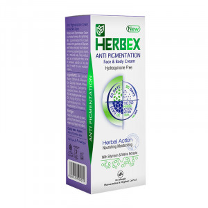 کرم ضد لک Hydroquinone Free هربکس   60 میلی لیتر
