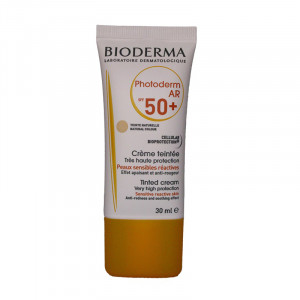 کرم ضد آفتاب رنگی فتودرم ای آر ⁺SPF50 پوست های حساس بایودرما ۳۰ میلی لیتر