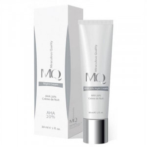 کرم شب لایه بردار ام کیو سری AHA 20%  30ml
