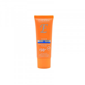 کرم ضد آفتاب رنگی مناسب پوست خشک SPF50 اویدرم 40 میلی لیتر