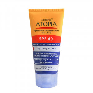 کرم ضد آفتاب آتوپیا با SPF40 برای پوست های خشک حجم 50 میل بدون رنگ