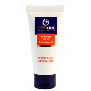 کرم ضد آفتاب نرمال SPF50+ بژ طبیعی ناندل 30 میلی لیتر