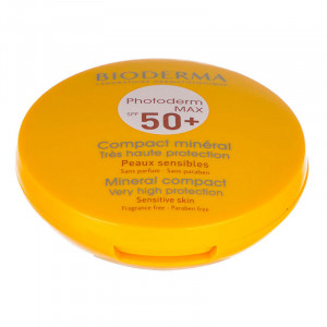کرم پودر ضد آفتاب رنگ روشن فتودرم مکس کامپکت ⁺SPF50 بایودرما ۱۰ گرم