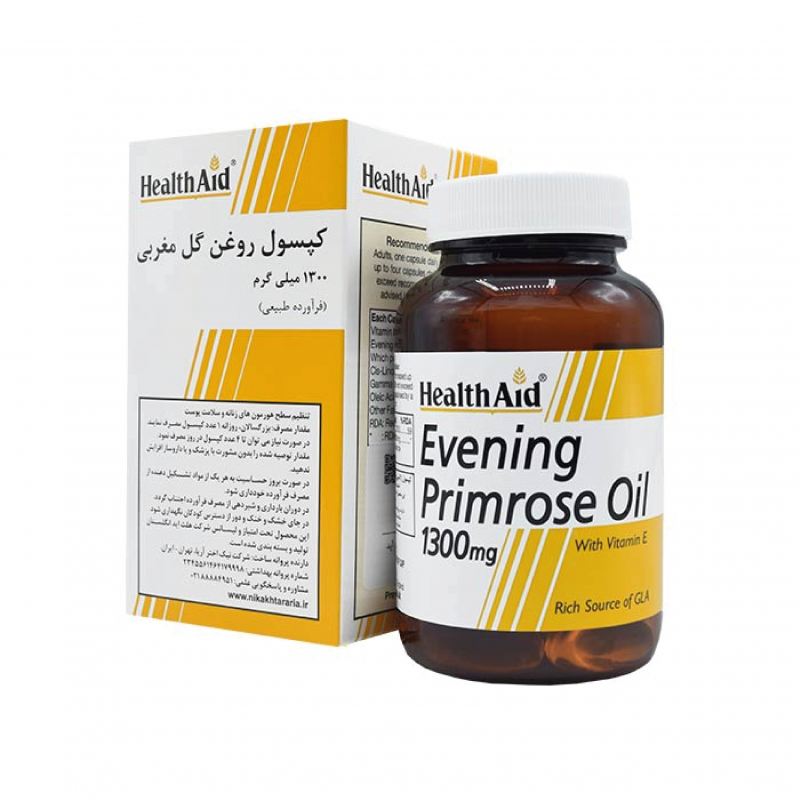 کپسول روغن گل مغربی هلث اید