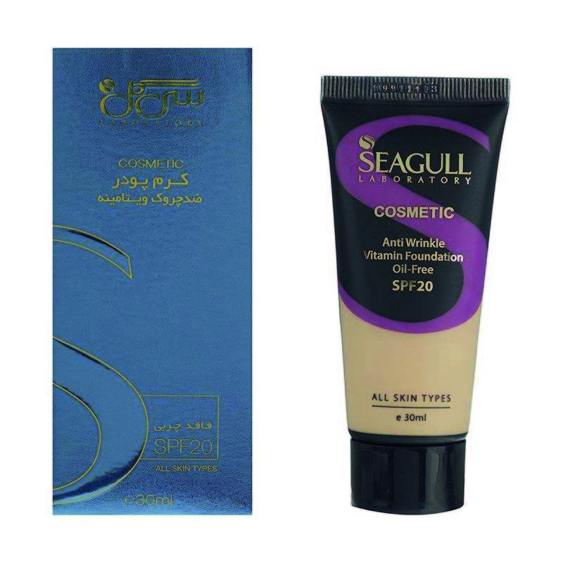 کرم پودر ضد چروک SPF20 سی گل