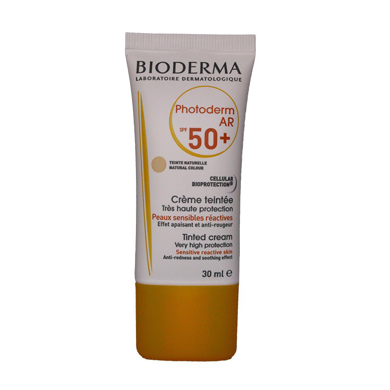 کرم ضد آفتاب رنگی فتودرم ای آر ⁺SPF50 پوست های حساس بایودرما ۳۰ میلی لیتر