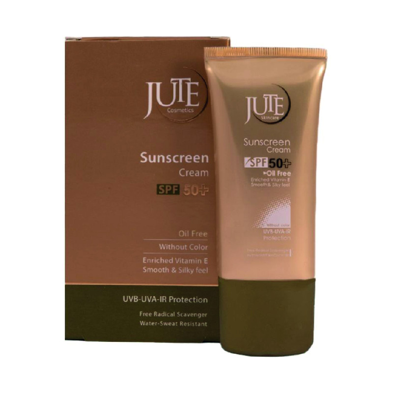 کرم ضد آفتاب بی رنگ SPF50 مناسب پوست چرب ژوت