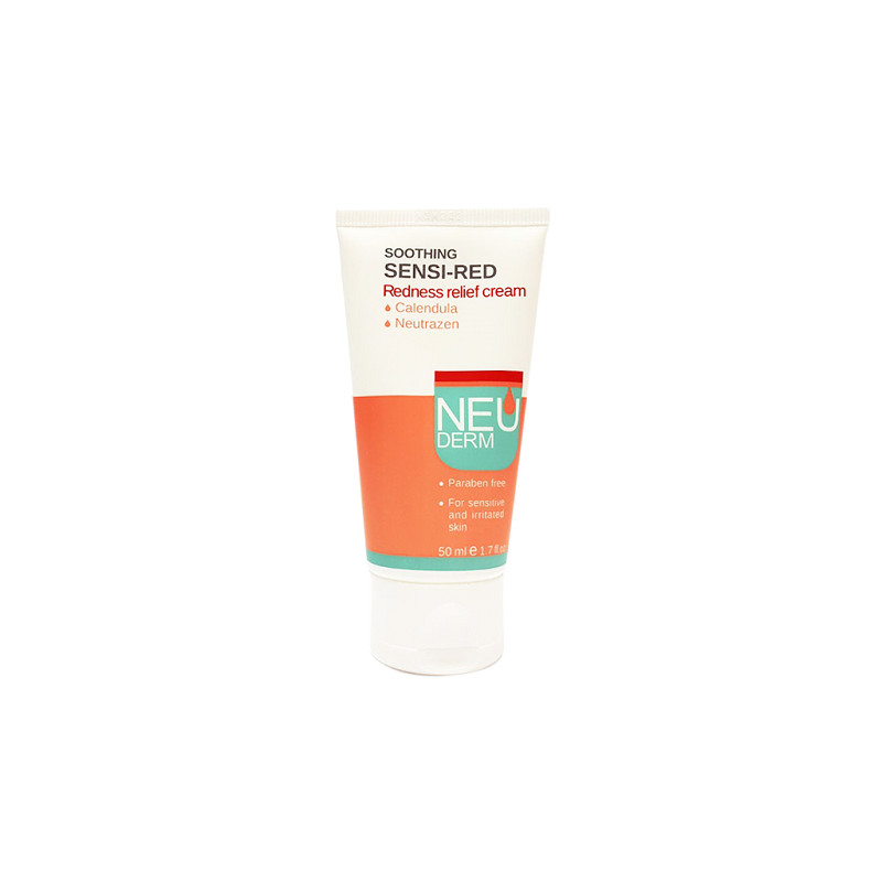 کرم ضد قرمزی پوست نئودرم مدل Soothing Sensi-Red حجم 50 میلی لیتر