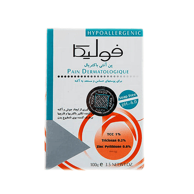 پن آنتی باکتریال فولیکا  ۱۰۰ گرم