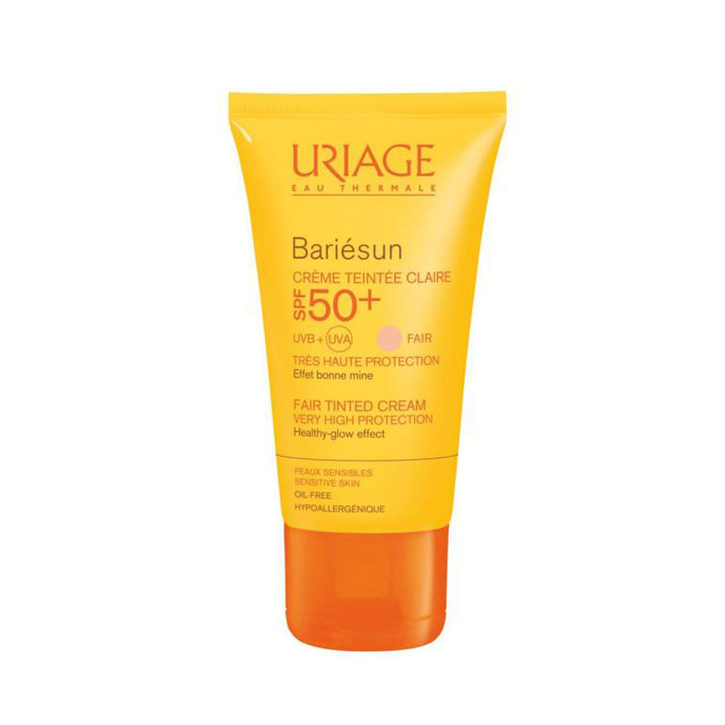 کرم ضد آفتاب رنگ روشن انواع پوست بری سان SPF50 اوریاژ ۵۰ میلی‌ لیتر