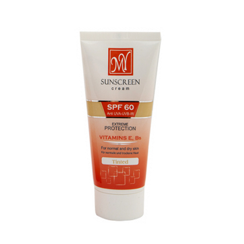کرم ضد آفتاب رنگی SPF60 مناسب پوست نرمال و خشک مای  50 میلی لیتر