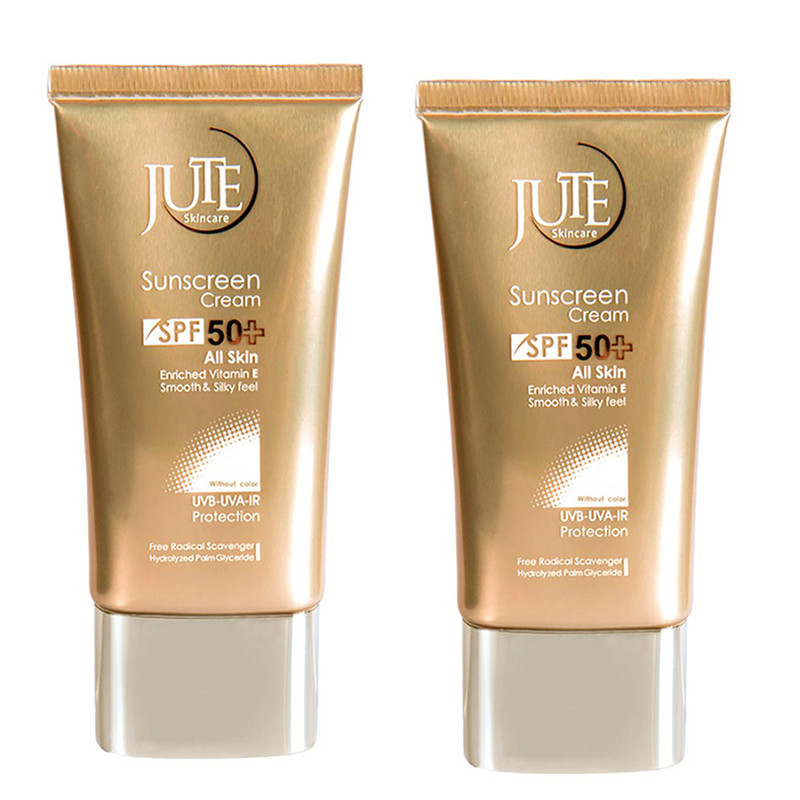 کرم ضد آفتاب انواع پوست بی رنگ SPF50 ژوت 40 میلی لیتر