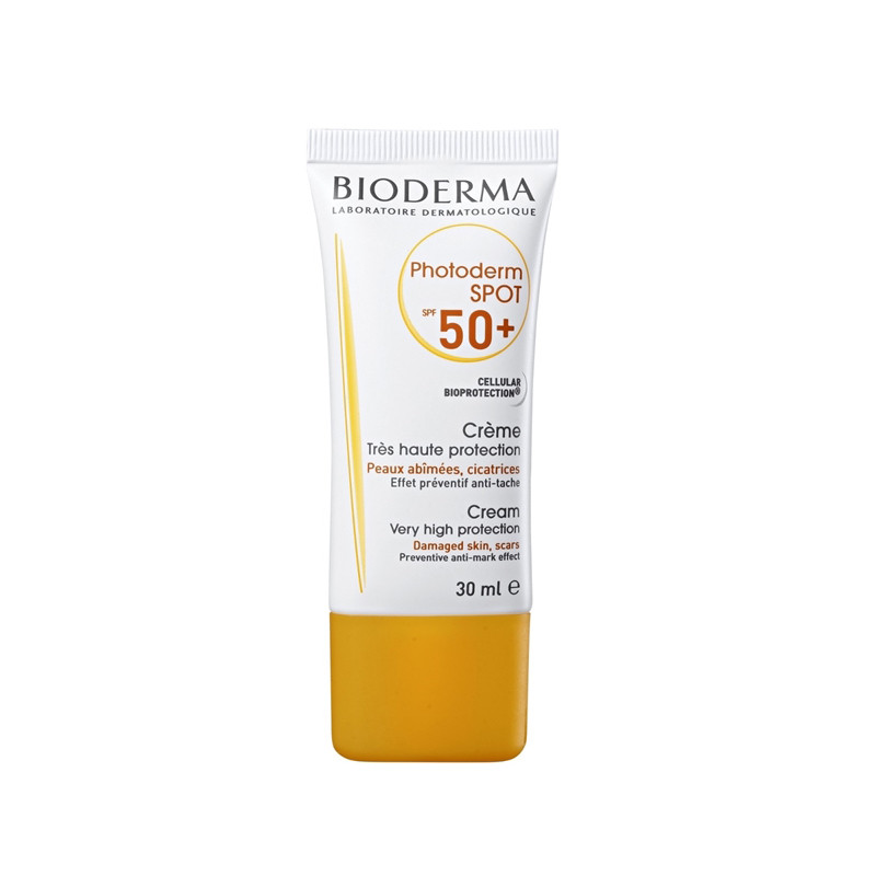 کرم ضد آفتاب فتودرم اسپات SPF50 بایودرما ۳۰ میلی لیتر
