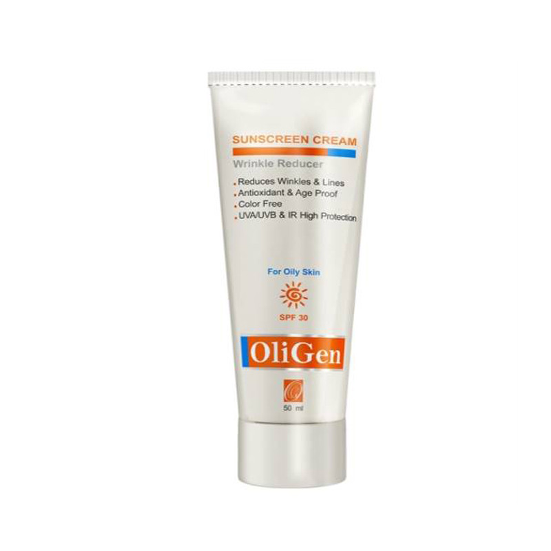 کرم ضدآفتاب پوست چرب الی ژن SPF30 حجم 50 میلی لیتر