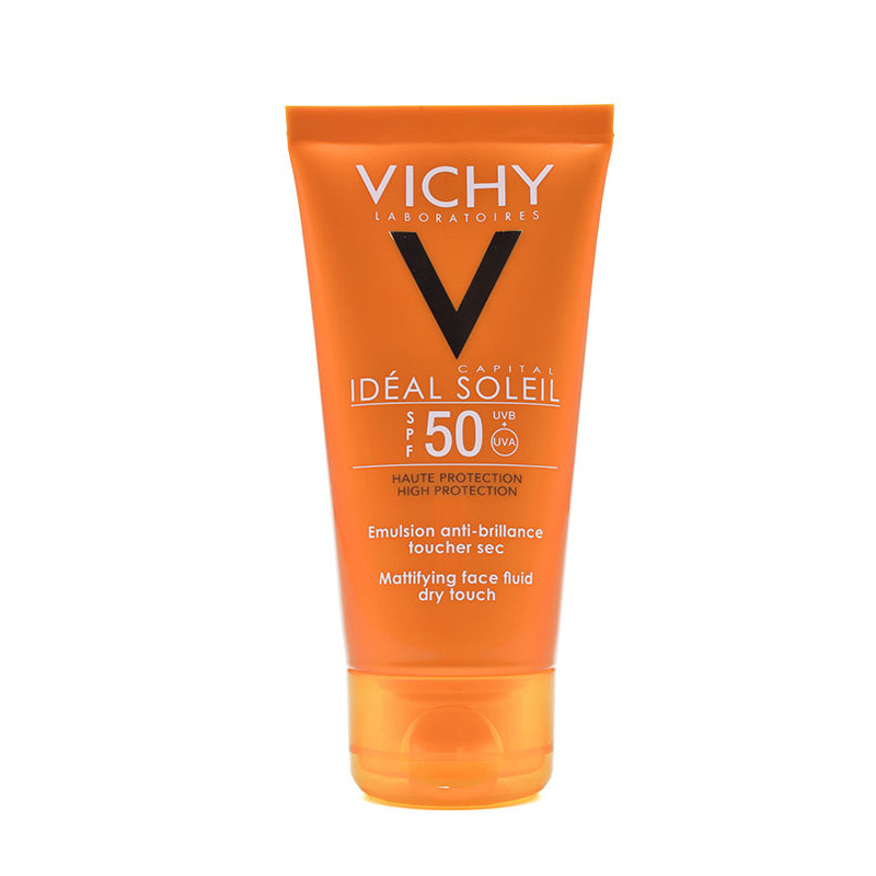 فلوئید ضد آفتاب رنگی پوست چرب ویشی با SPF50 حجم 50میلی لیتر 