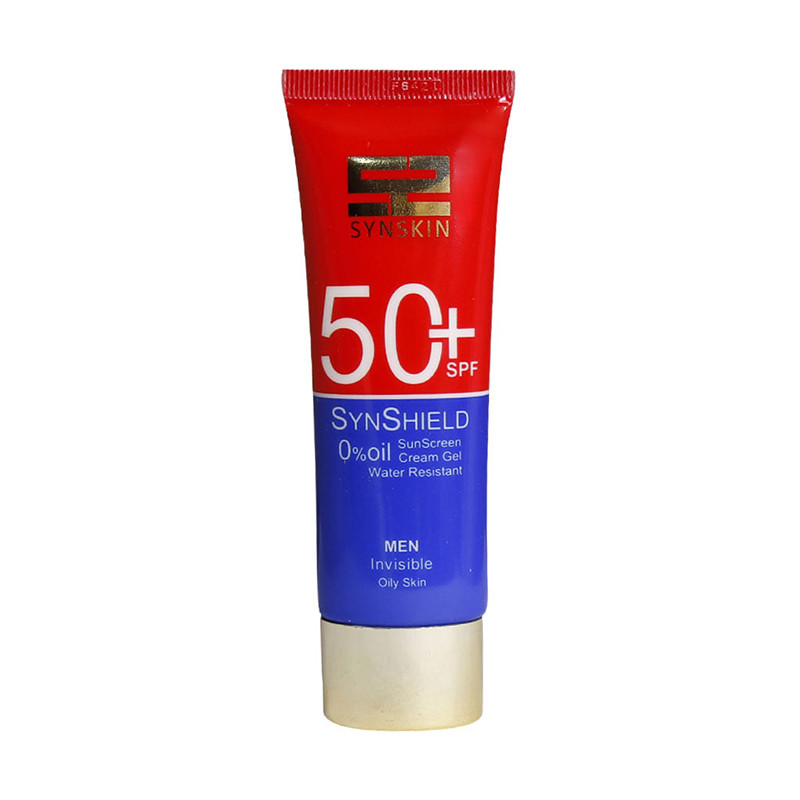 کرم ضد آفتاب SPF50 فاقد چربی آقایان ساین شیلد پوست چرب ساین اسکین 50 میلی لیتر