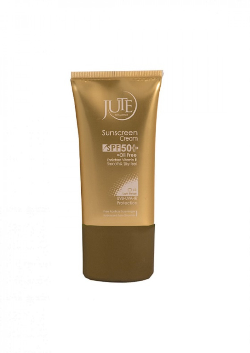 کرم ضد آفتاب رنگی ژوت بژ روشن SPF50 مناسب پوست چرب 40میلی لیتر