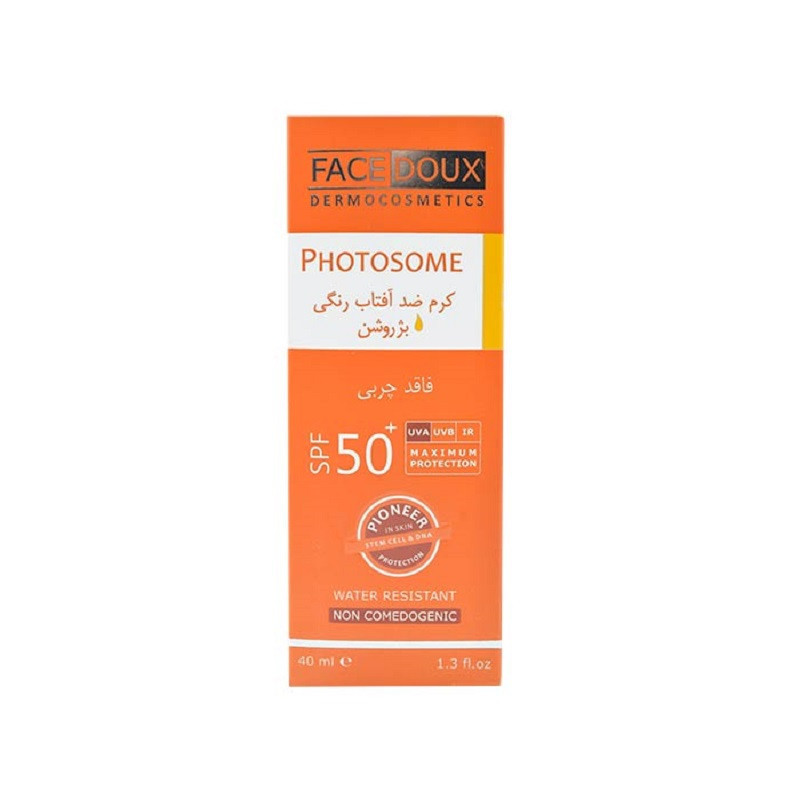 کرم ضد آفتاب فوتوزوم فیس دوکس ⁺SPF50 حجم ۴۰ میلی لیتر