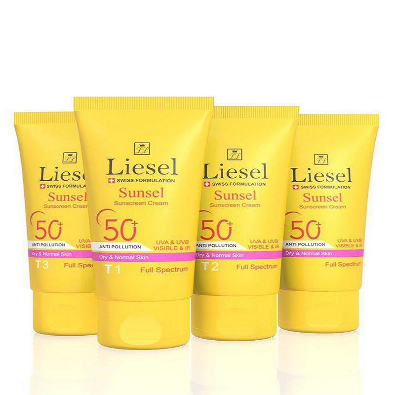 ضد آفتاب سانسل پوست خشک و نرمال +SPF50