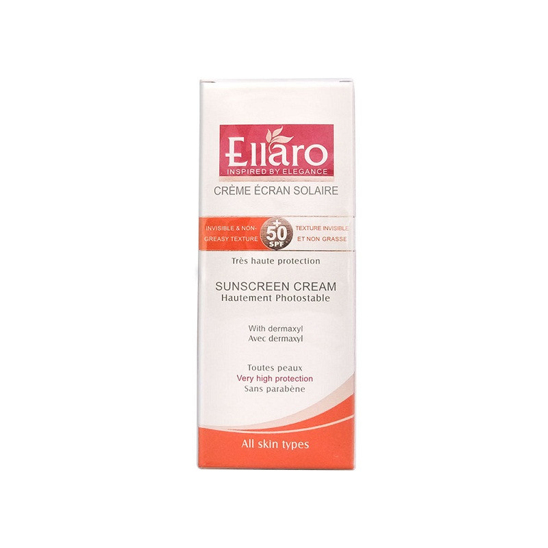 کرم ضد آفتاب مناسب انواع پوست با SPF50 بژ طبیعی الارو