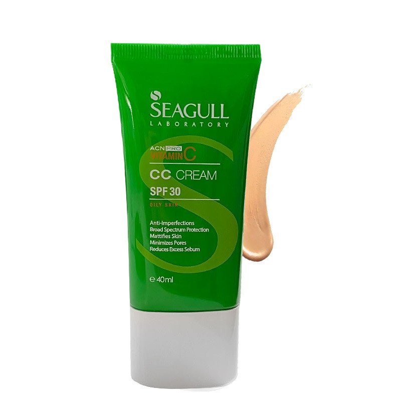 کرم رنگی متعادل کننده چربی SPF30 سی گل