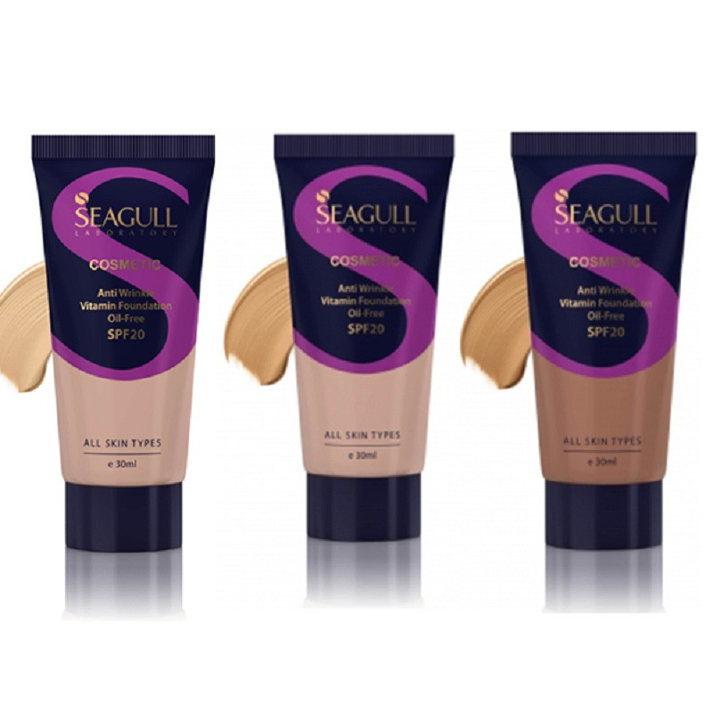 کرم پودر ضدچروک ویتامینه سی گل فاقد چربی (30 میل) SPF 20