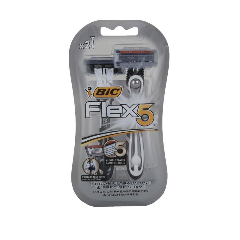 خود تراش بیک مدل Flex 5 بسته 2 عددی