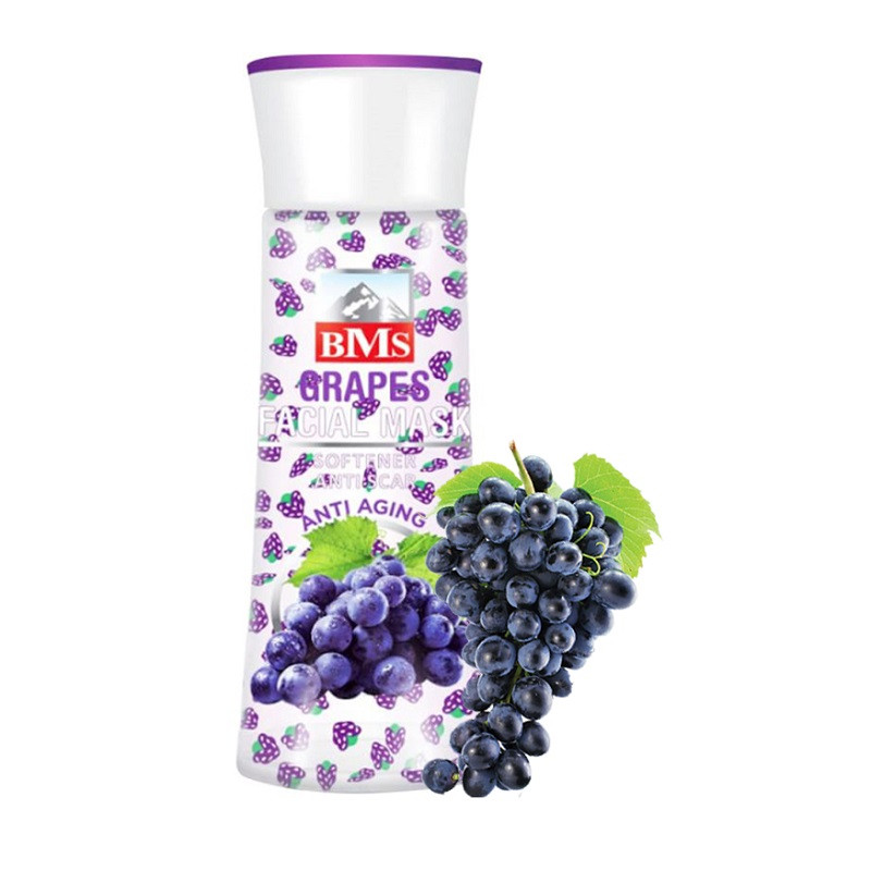 ماسک صورت عصاره انگور بی ام اس