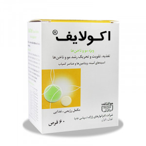 قرص اکولایف رازک 60 عددی