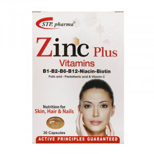 کپسول زینک پلاس اس تی پی فارما 30 عددی