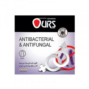 کاندوم آنتی باکتریال اورس 3 عددی
