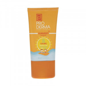 کرم ضد آفتاب کودکان پرودرما SPF35 حجم ۴۰ میلی لیتر