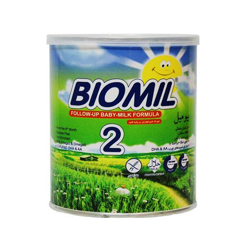 شیر خشک بیومیل 2 فاسکا ۴۰۰ گرم
