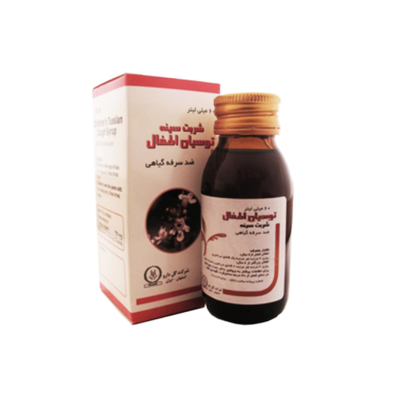 شربت توسیان اطفال گل دارو 60 میلی لیتر