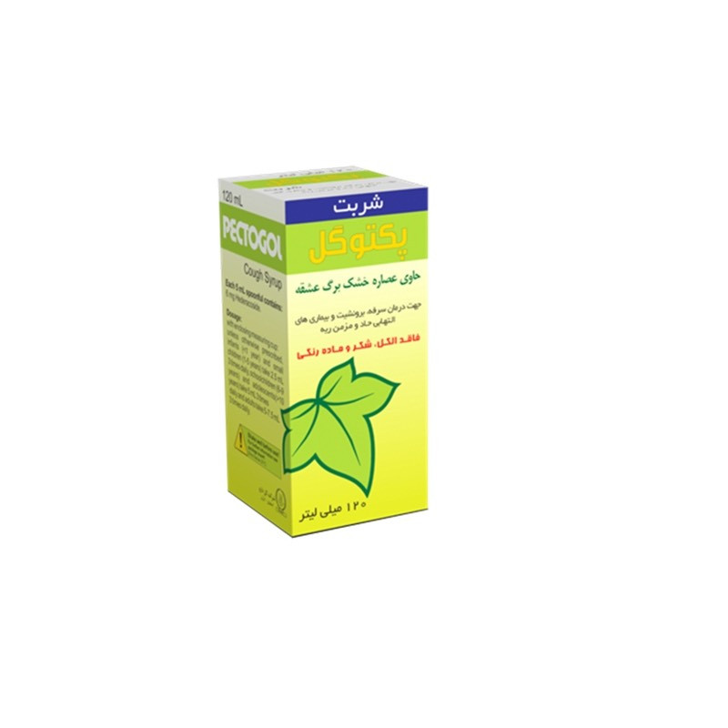 شربت پکتوگل گل دارو ۱۲۰ میلی لیتر