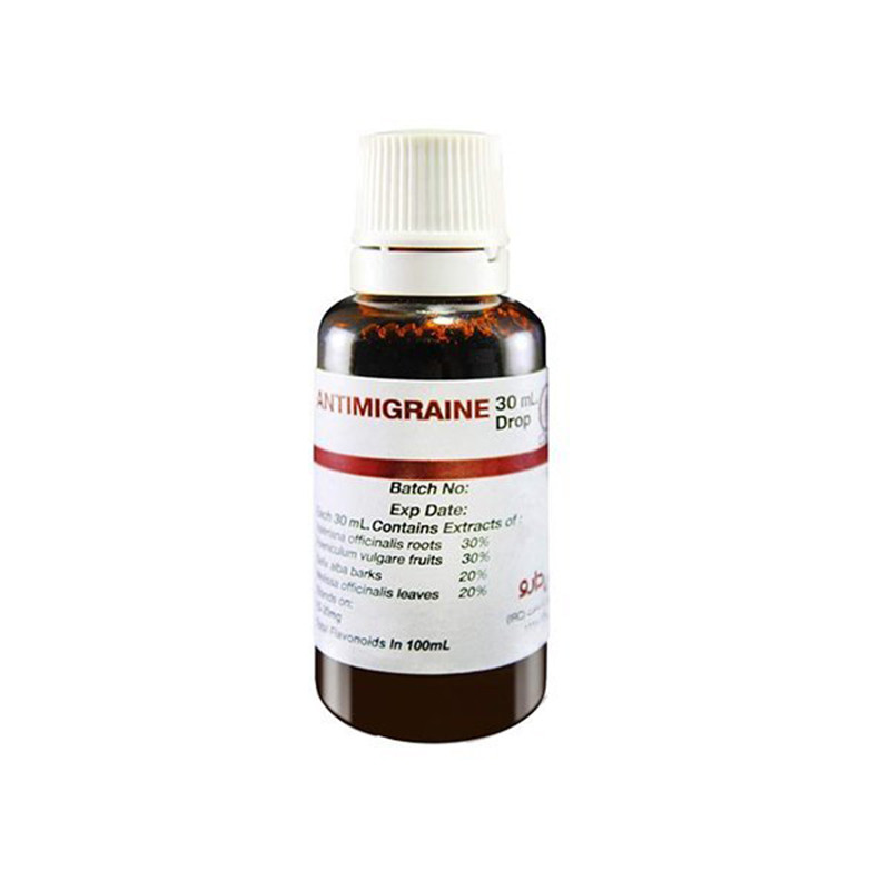قطره آنتی میگرن گل دارو 30 میلی لیتر