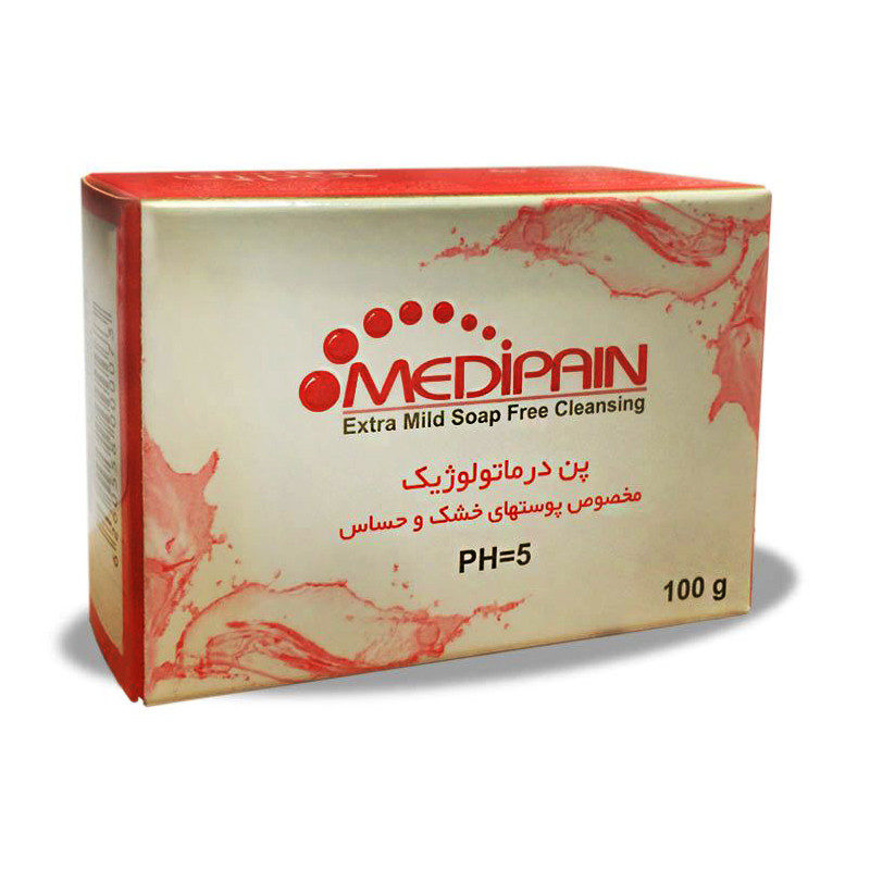 پن کرم دار  پوست خشک و حساس  مدیپن 100 گرم